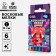 Wax crayons - pencils with panda sparkles, 6 colors