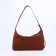 Bag-bag with zipper brown color