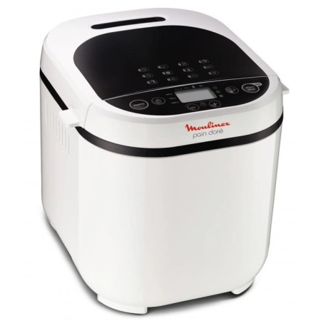 Moulinex OW 210130, 650 watts, 12 programs, Jam Jem, rye bread, white