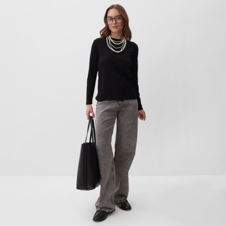 Longslewed female Mist Base, p. OneSize, black-1