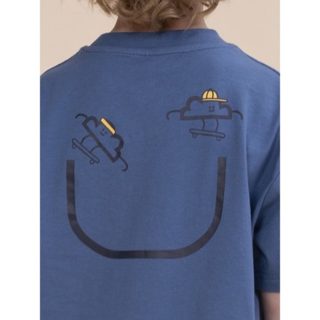 T -shirt for boys, height 86 cm, jeans color-4