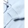 Overalls for a boy with closed legs, blue color, height 74 cm