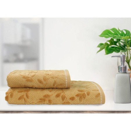 Arya Home Elise, 550 gr, size 50x90 cm, the color is light brown-1