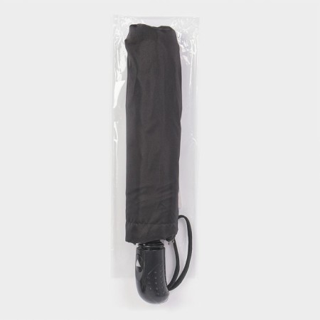 The umbrella semi -automatic "thunderstorm", eponge, 3 addition, 8 knitting needles, r = 47 cm, black color is black-3