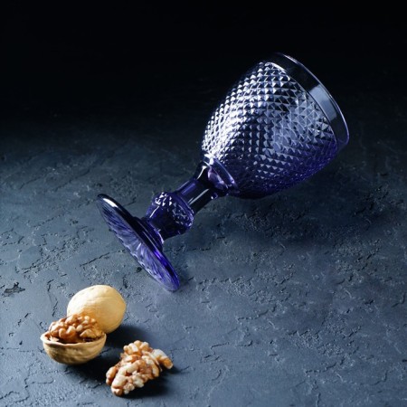 Magistro glass glass “Vilero”, 280 ml, 8 × 16.5 cm, purple color-6