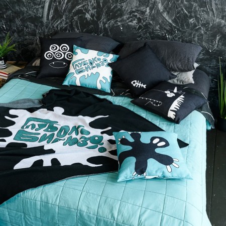 Decorative pillow Irony, size 40x40 cm-12