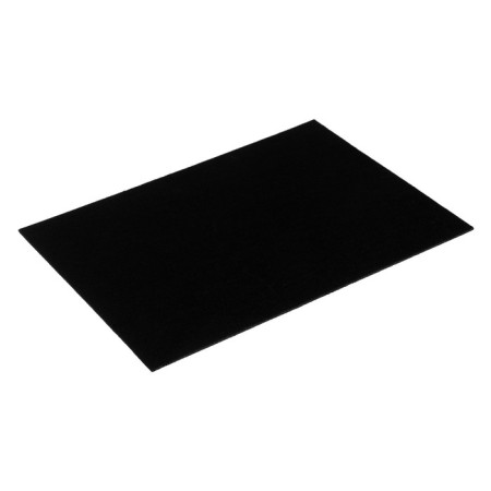 Furniture made of felt, 210x300 mm, adhesive surface, black color-1