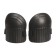 Protective, universal knee pads, 17 × 13 cm, black, Greengo