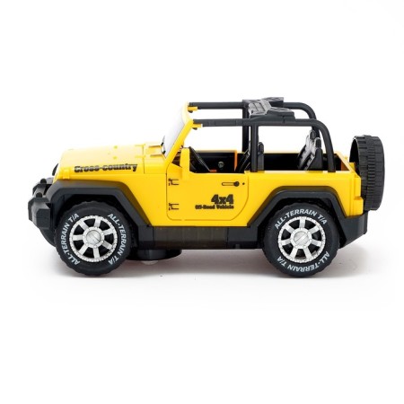 The jeep machine, doors, light and sound open, works from batteries, mixtures-1