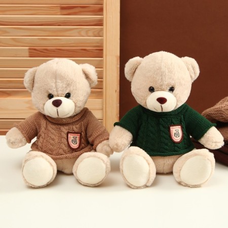 Soft toy "Bear" in a sweater, 25 cm, color mix-5