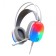 Headphones Smartbuy Rush Vault SBHG-9780, game, full-size, backlight, 3.5mm, 2.1m, white