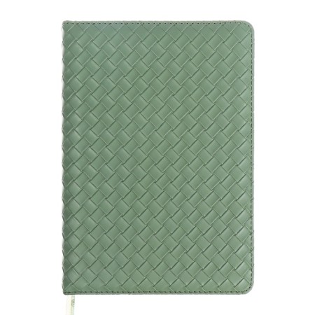 Gift Davente.clair: Diaoon Lowed A5 136 sheets, hard cover, block 70, green + ballpoint pen-1