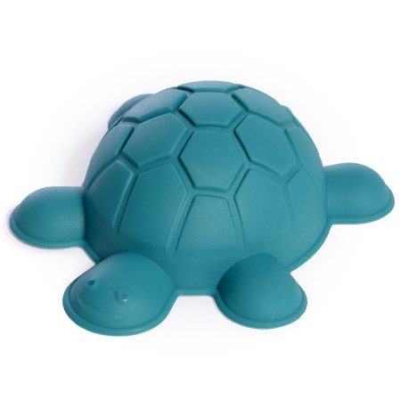 Set for playing in the sand "Emerald City": bucket, sieve, scoop, rake, 4 molds-6