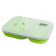Silicone TRCP TRC-090, 2 compartments with a fishing rod, olive, 900ml