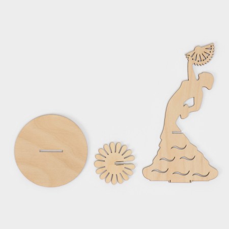 Wooden napkin "Carmen", 25 × 13 × 13 cm-5