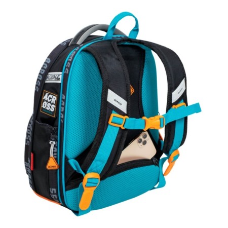School backpack by Ergon. Spray Across 194 37*28*12 Mal + Pen, Mesh Ser/goal 24-194-6-4