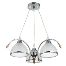 Светильник "Киан" 3хЕ27 40Вт серебро 51х51х60 см BayerLux