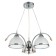 Lamp "Kian" 3he27 40W silver 51x51x60 cm Bayerlux