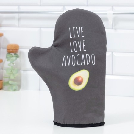 Avocado mittens-output 20x28cm, sarzha, 100% x/l, Vatin 250g/m2