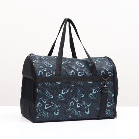 Bag - Animal carrying "Longs", 41 x 24 x 30 cm, letters-1