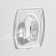 Hooks self -adhesive, round, with a system of universal removal, set, 2.2 x 2.8 cm, 6 pcs.