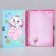Note book A5 on the lock "My diary", 50 sheets, cats aristocrats