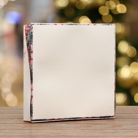 Folding box "Snowflake", 20 x 20 x 4 cm-3