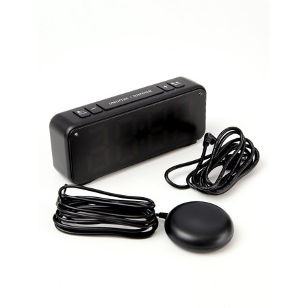Electronic desktop watches, with an alarm clock, vibration, from USB, 2 AA batteries-3