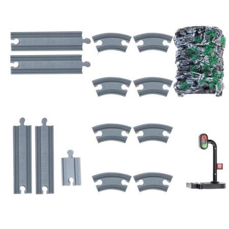 Railway for children "My City", 41 item, on batteries-2