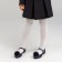 Pantyhose children, white color, height 134-140