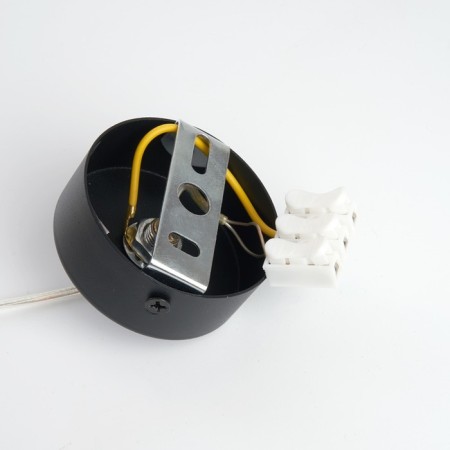 Ceiling light Feron ML1858, IP20, GU10, 35 W, 70x70x110 mm, black color-6