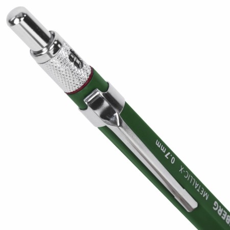Mechanical zangic pencil 0.7 mm Brauberg Metallic-X 07, HB, + 24 neckline-5