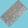 Stamping plate Metal “lines and patterns”, 12 × 6 cm