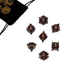 A set of cubes for D&D (Dungeons and Dragons, DND) 