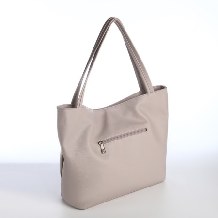 Women's bag with lightning, gray color-1
