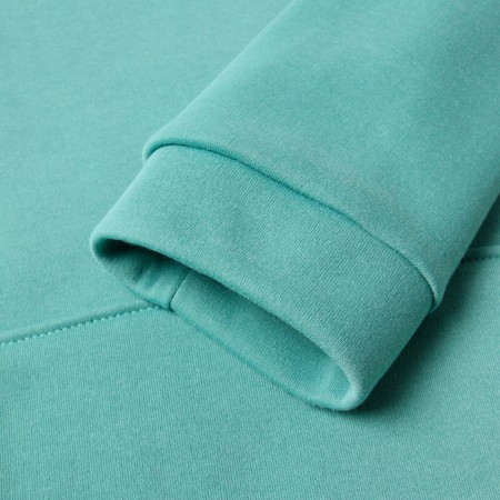Women's costume with the basis (sweatshirt, trousers), green color, size 58-2