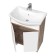 Spectrum Tumba Delhi 65, Dub Sonoma/White, Baltic