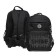 School backpack, 40 x 25 x 13 cm, Grizzly, ergonomic back, laptop department, black