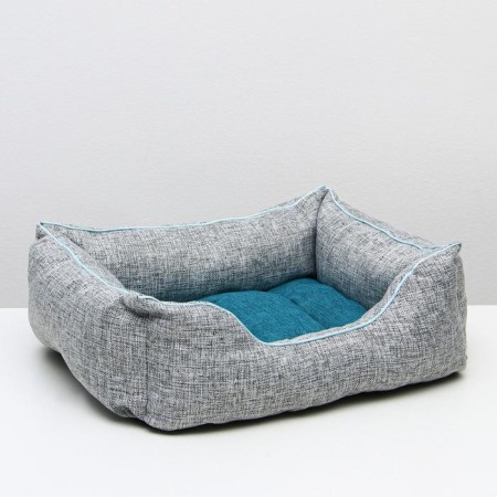 Lying "Loft No. 2", 50 x 42 x 20 cm, blue