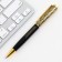Pen in the gift case “Best Teacher”, metal, blue paste, writing node 1.0 mm