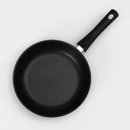 The “Tradition” pan, d = 26 cm, a glass cover, a removable handle, anti -stick coating, black color-2