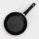 The “Tradition” pan, d = 26 cm, a glass cover, a removable handle, anti -stick coating, black color
