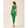 Female top on wide straps Top Shaper Spalla Larga, size 48, color green tea