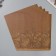 Scrapbooking paper craft "Field flowers" density 180 grams set 5 pcs 30.5x32 cm