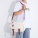 Youth bag on the valve, milk/brown color