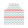 Apron kitchen with a photo print "Classic zigzags", adjustable, size OS