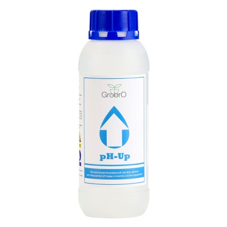 Fertilizer for hydroponics "Grobro" PH UP, 500ml