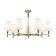 Maytoni H001CL-07BS, 7HE14, 40W, 88x88x50.5 cm, brass color