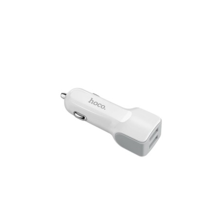 Hoco Z23, 2 USB car charger, 2.4 a, white-5