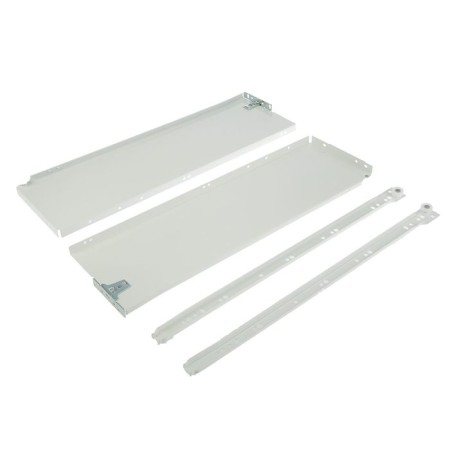 Metalox, l = 500 mm, h = 150 mm, white